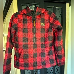NWOT LL Bean Plaid Pullover
